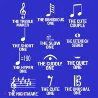 Musical Notes Symbol Humor Funny Tank Top thumb 6