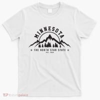 Minnesota North Star State Est 1858 Vintage Mountains Gift T-Shirt thumb 0