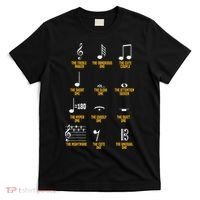 Musical Notes Symbol Definition Humor Musician T-Shirt thumb 0