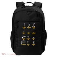Musical Notes Symbol Definition Humor Musician Backpack thumb 0