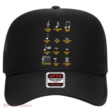 Musical Notes Symbol Definition Humor Musician Hat