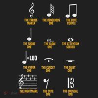 Musical Notes Symbol Definition Humor Musician Hat thumb 2