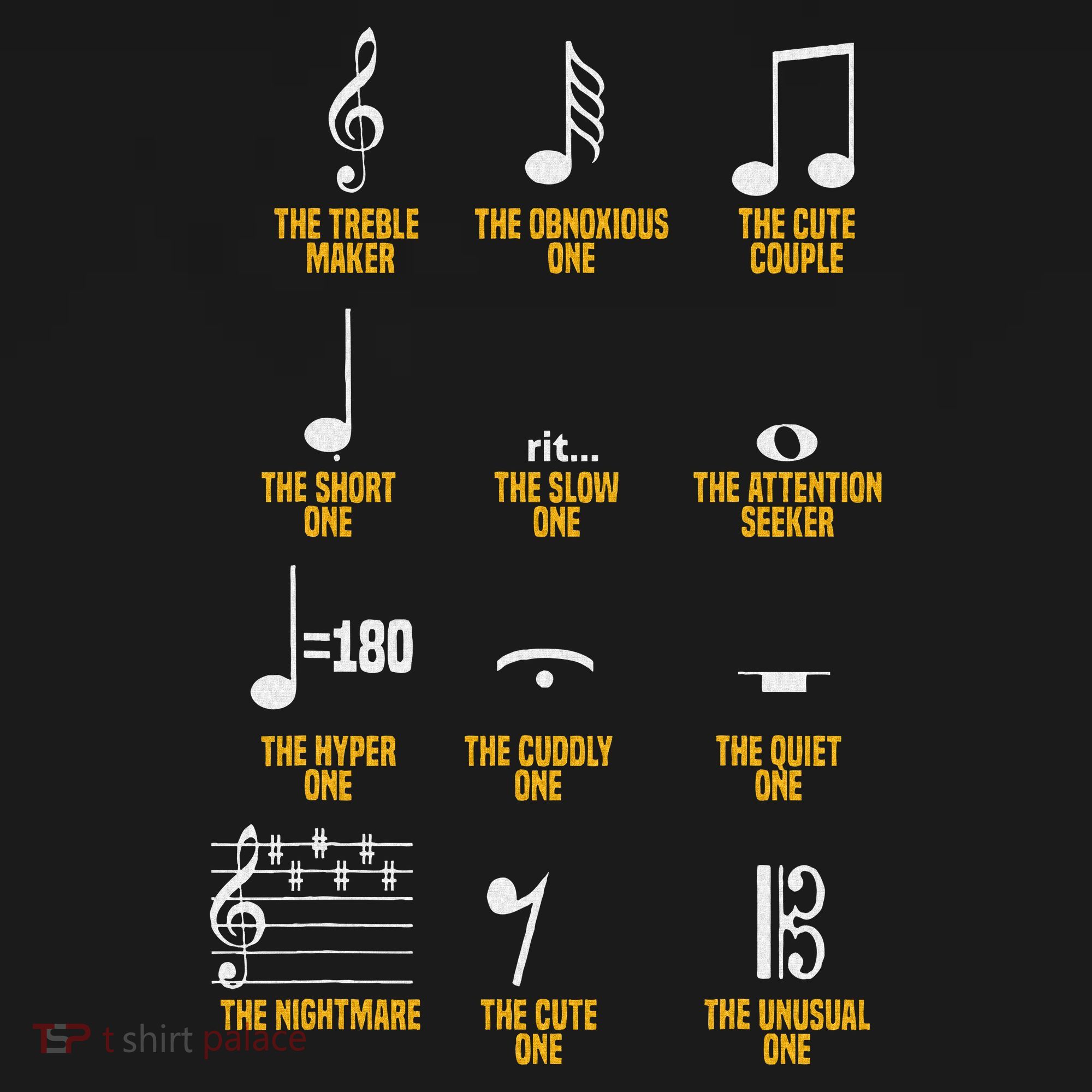 Musical Notes Symbol Definition Humor Musician Toddler Hoodie