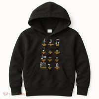 Musical Notes Symbol Definition Humor Musician Kids Hoodie thumb 0