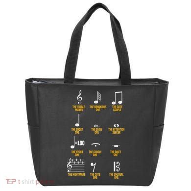 Musical Notes Symbol Definition Humor Musician Tote Bag