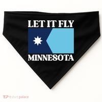 Minnesotas New State Flag USA-Made Doggie Bandana thumb 0