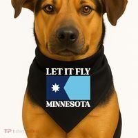 Minnesotas New State Flag USA-Made Doggie Bandana thumb 1