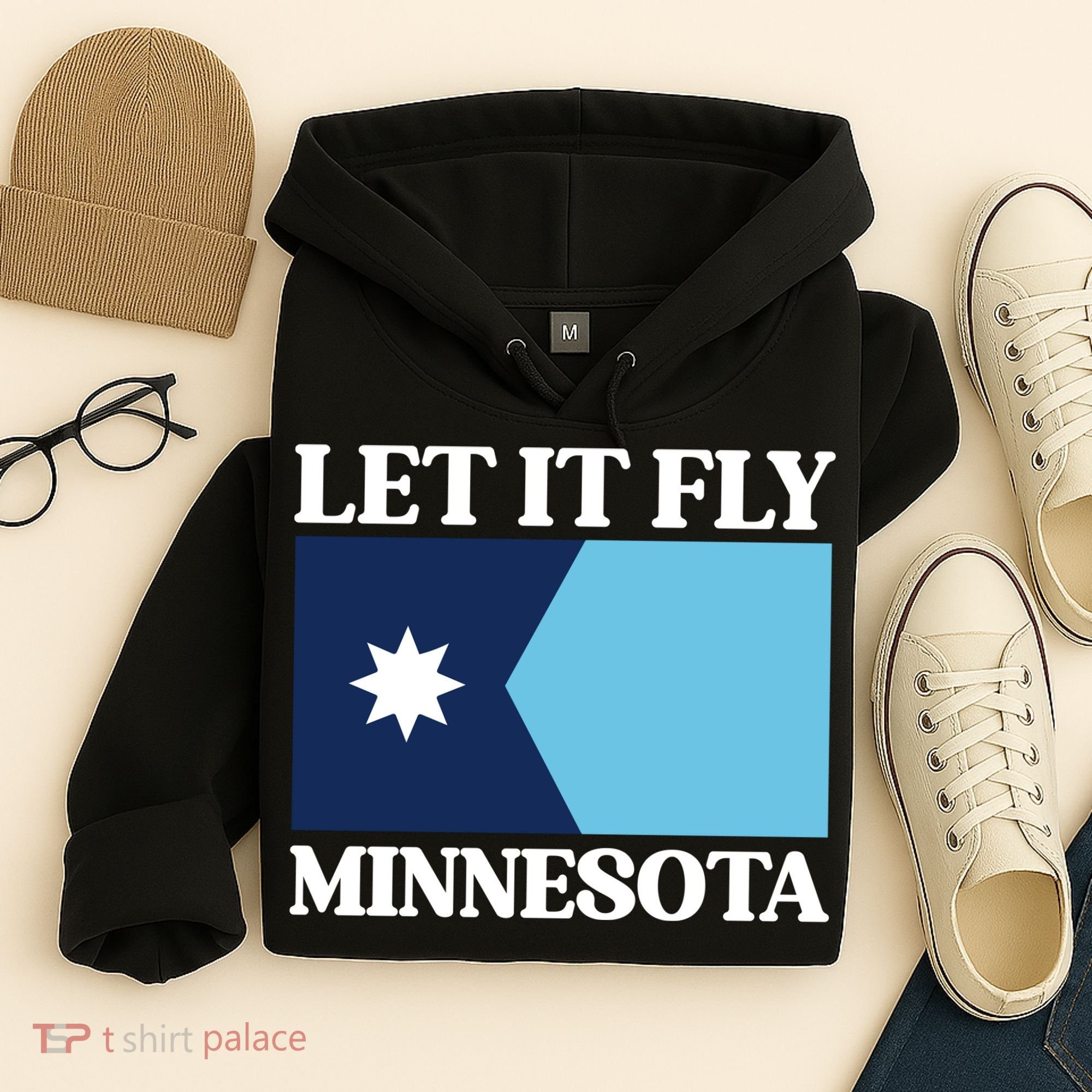 Minnesotas New State Flag Hoodie