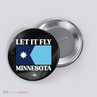 Minnesotas New State Flag Button