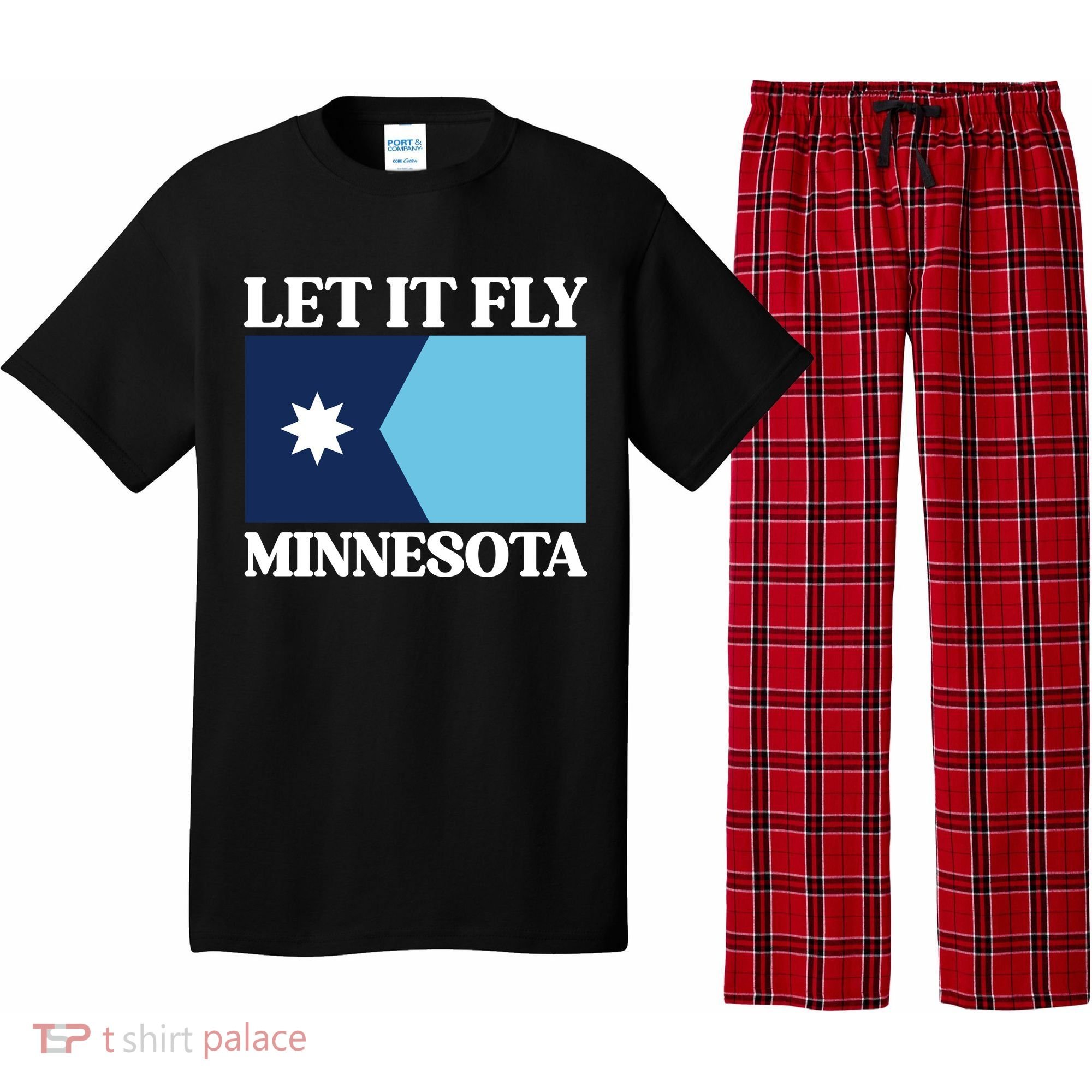 Minnesotas New State Flag Pajama Set