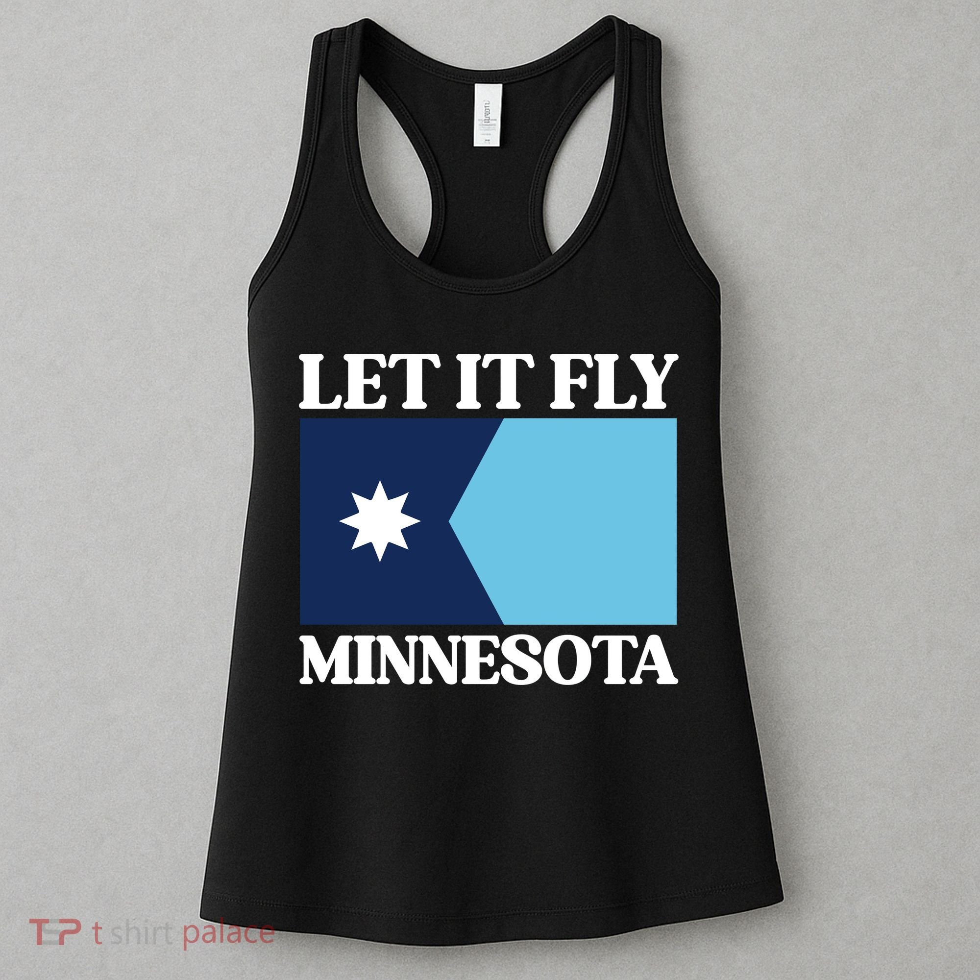 Minnesotas New State Flag Women's Tank Top