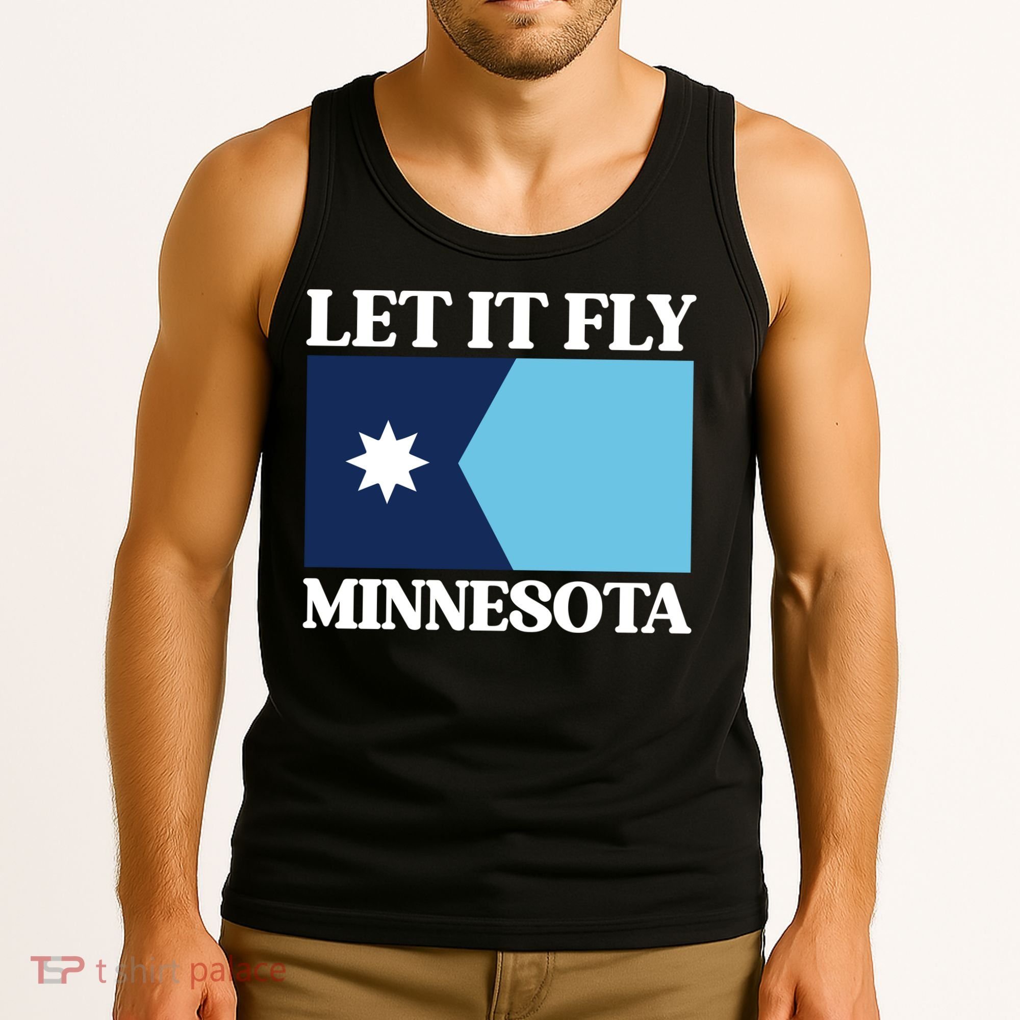 Minnesotas New State Flag Tank Top