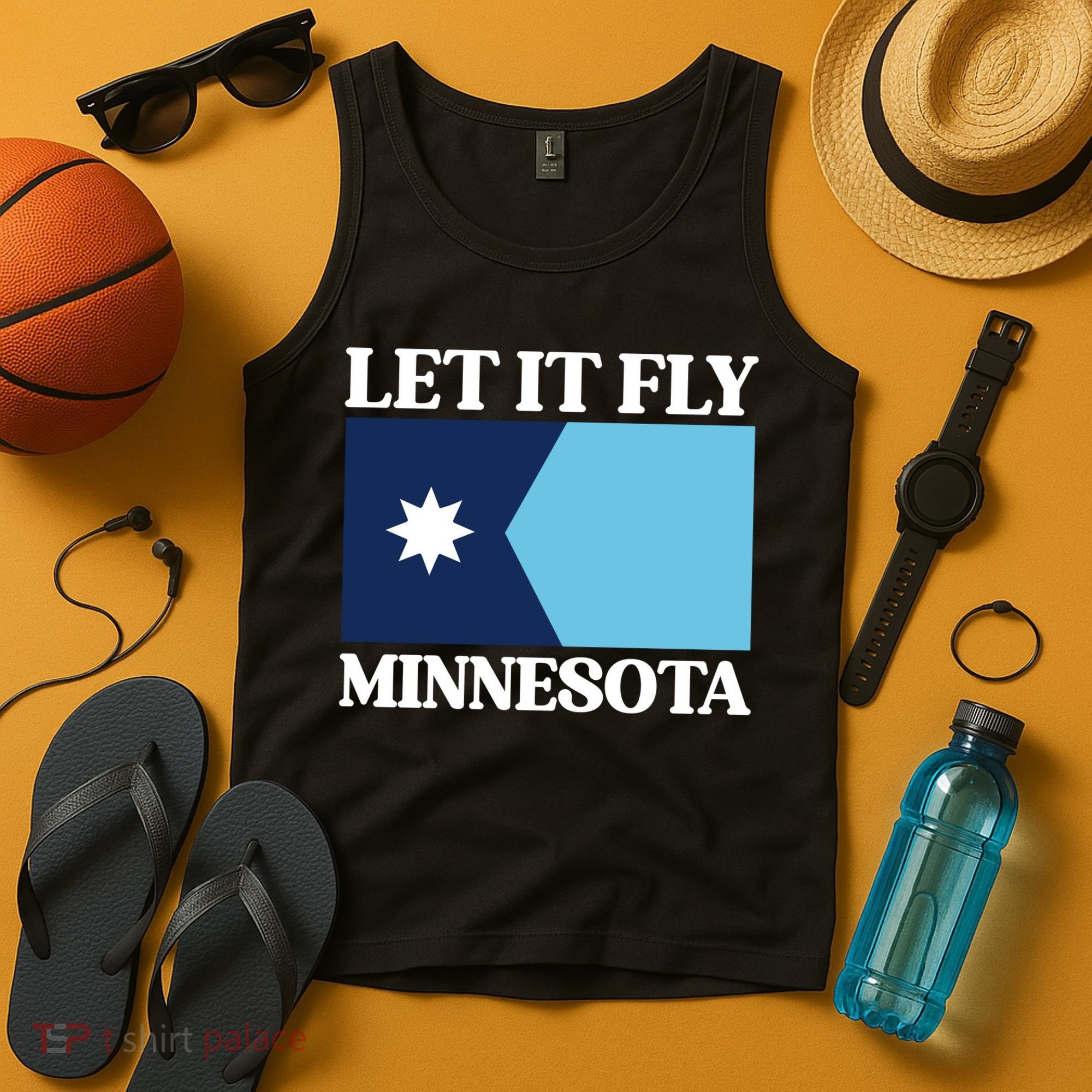 Minnesotas New State Flag Tank Top