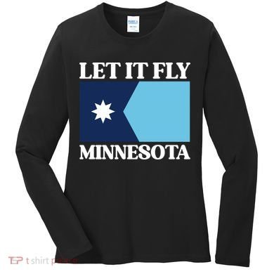 Minnesotas New State Flag Women's Long Sleeve Shirt