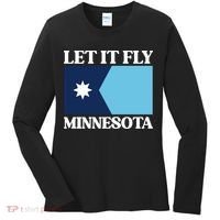 Minnesotas New State Flag Women's Long Sleeve Shirt thumb 0