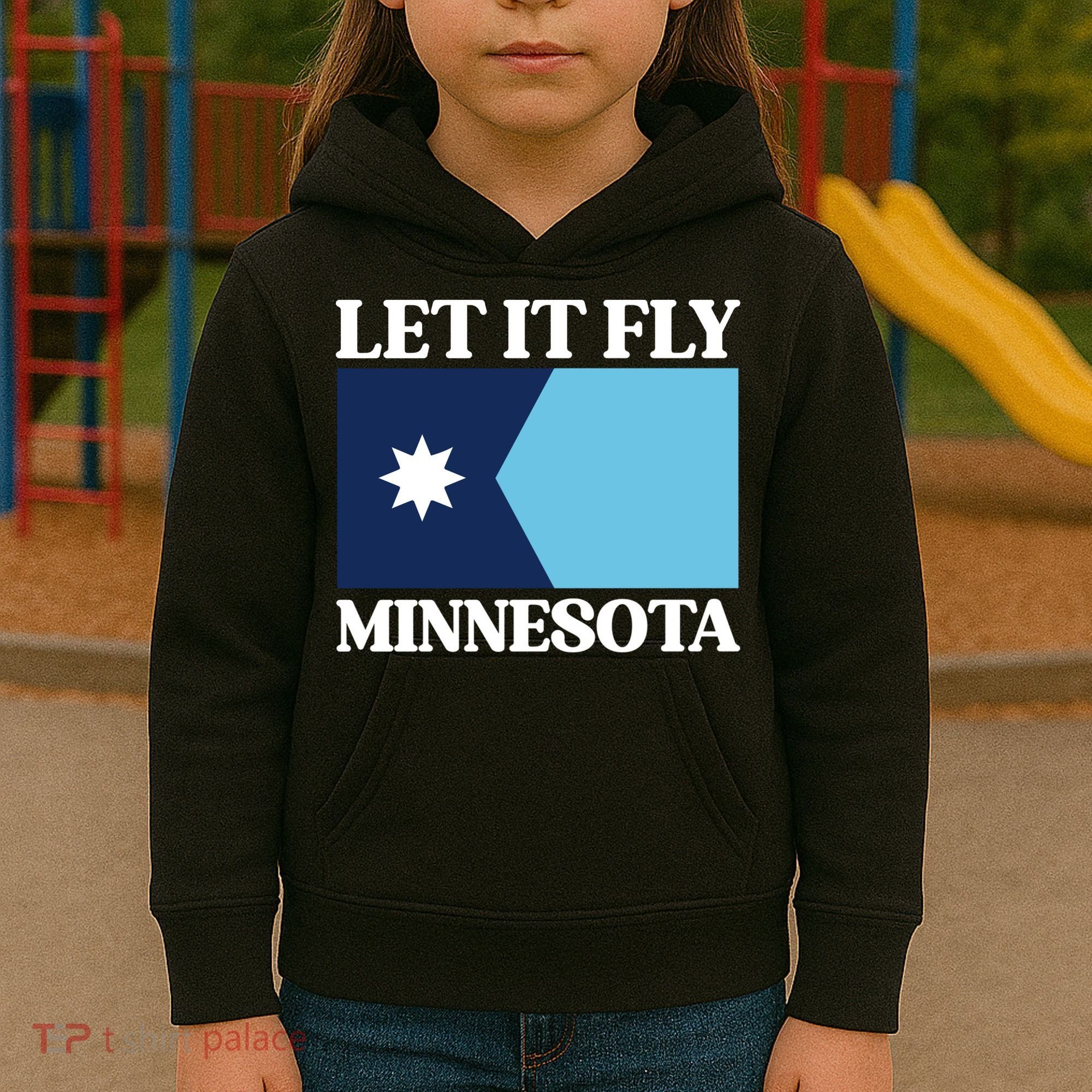 Minnesotas New State Flag Kids Hoodie