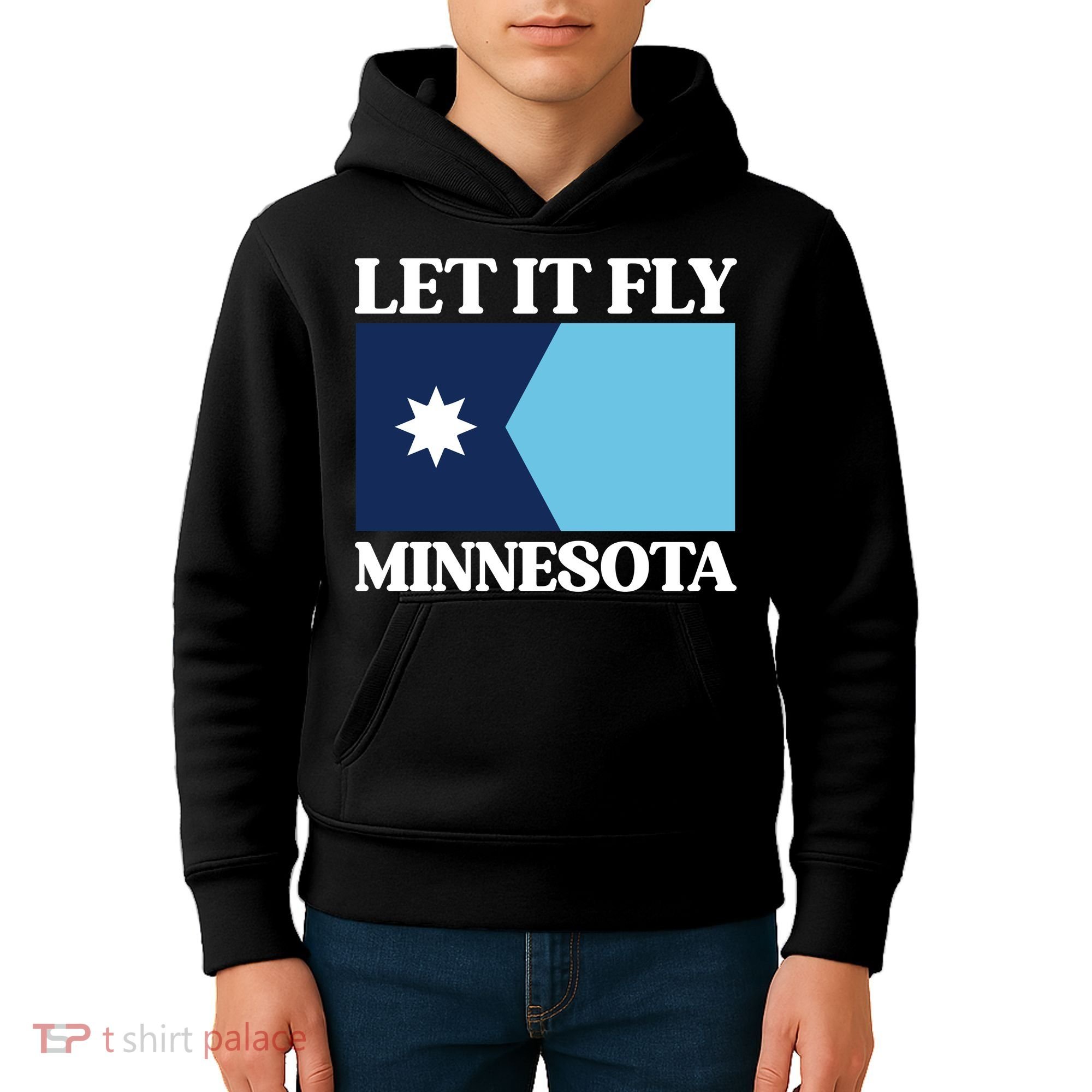 Minnesotas New State Flag Kids Hoodie