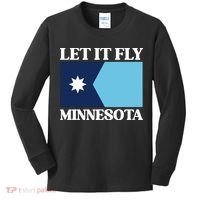 Minnesotas New State Flag Kids Long Sleeve Shirt thumb 0