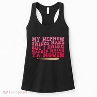 My Nephew Swings Hard But I Swing Women's Tank Top thumb 0