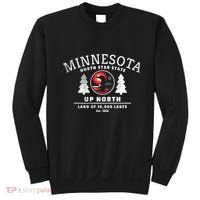 Minnesota North Star State Up North With Loon Sweatshirt thumb 0