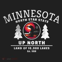 Minnesota North Star State Up North With Loon Beanie thumb 2