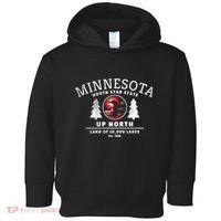 Minnesota North Star State Up North With Loon Toddler Hoodie thumb 0