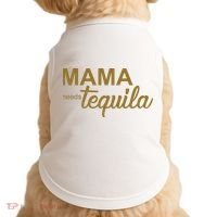 Mama Needs Tequila Funny Gift For Mom Doggie Tank thumb 0