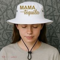 Mama Needs Tequila Funny Gift For Mom Bucket Hat thumb 3