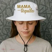 Mama Needs Tequila Funny Gift For Mom Bucket Hat thumb 3