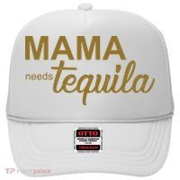 Mama Needs Tequila Funny Gift For Mom Hat thumb 0