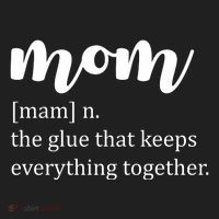 Mom Noun The Glue That Keeps Everything Together Hat thumb 2