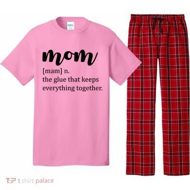 Mom Noun The Glue That Keeps Everything Together Pajama Set