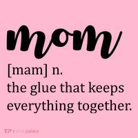 Mom Noun The Glue That Keeps Everything Together Visor thumb 3