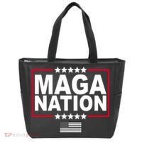 Maga Nation Usa Flag Tote Bag thumb 0