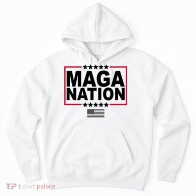 Maga Nation Usa Flag Hoodie