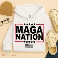Maga Nation Usa Flag Hoodie thumb 4