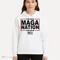 Maga Nation Usa Flag Hoodie thumb 5