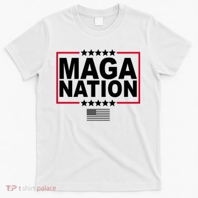 Maga Nation Usa Flag T-Shirt
