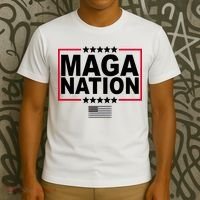 Maga Nation Usa Flag T-Shirt thumb 3