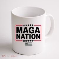 Maga Nation Usa Flag Coffee Mug thumb 1