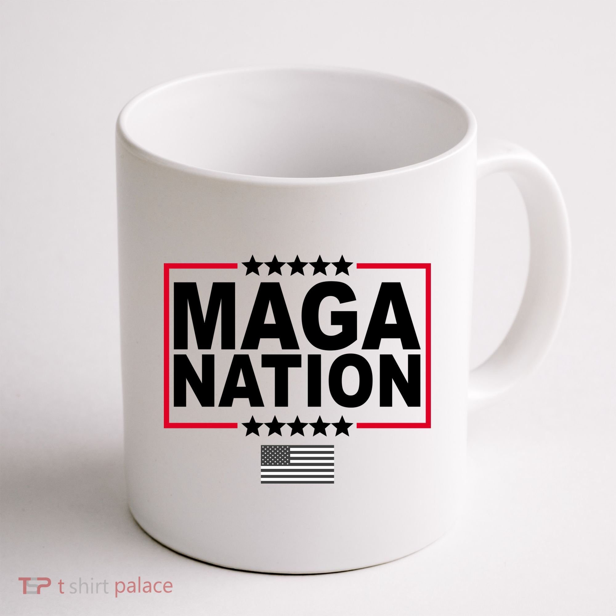 Maga Nation Usa Flag Coffee Mug