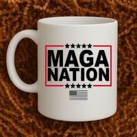 Maga Nation Usa Flag Coffee Mug thumb 2