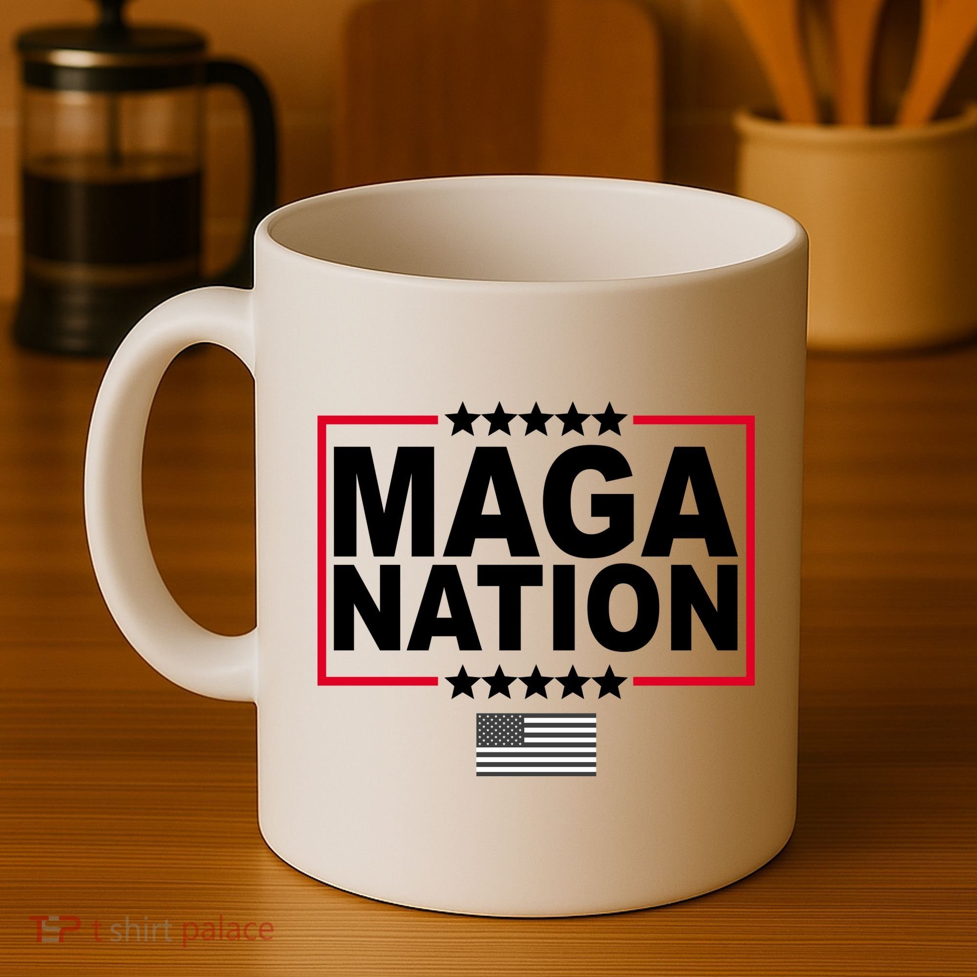 Maga Nation Usa Flag Coffee Mug