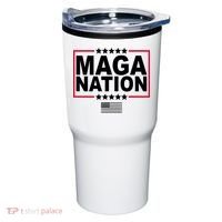 Maga Nation Usa Flag Tumbler thumb 0