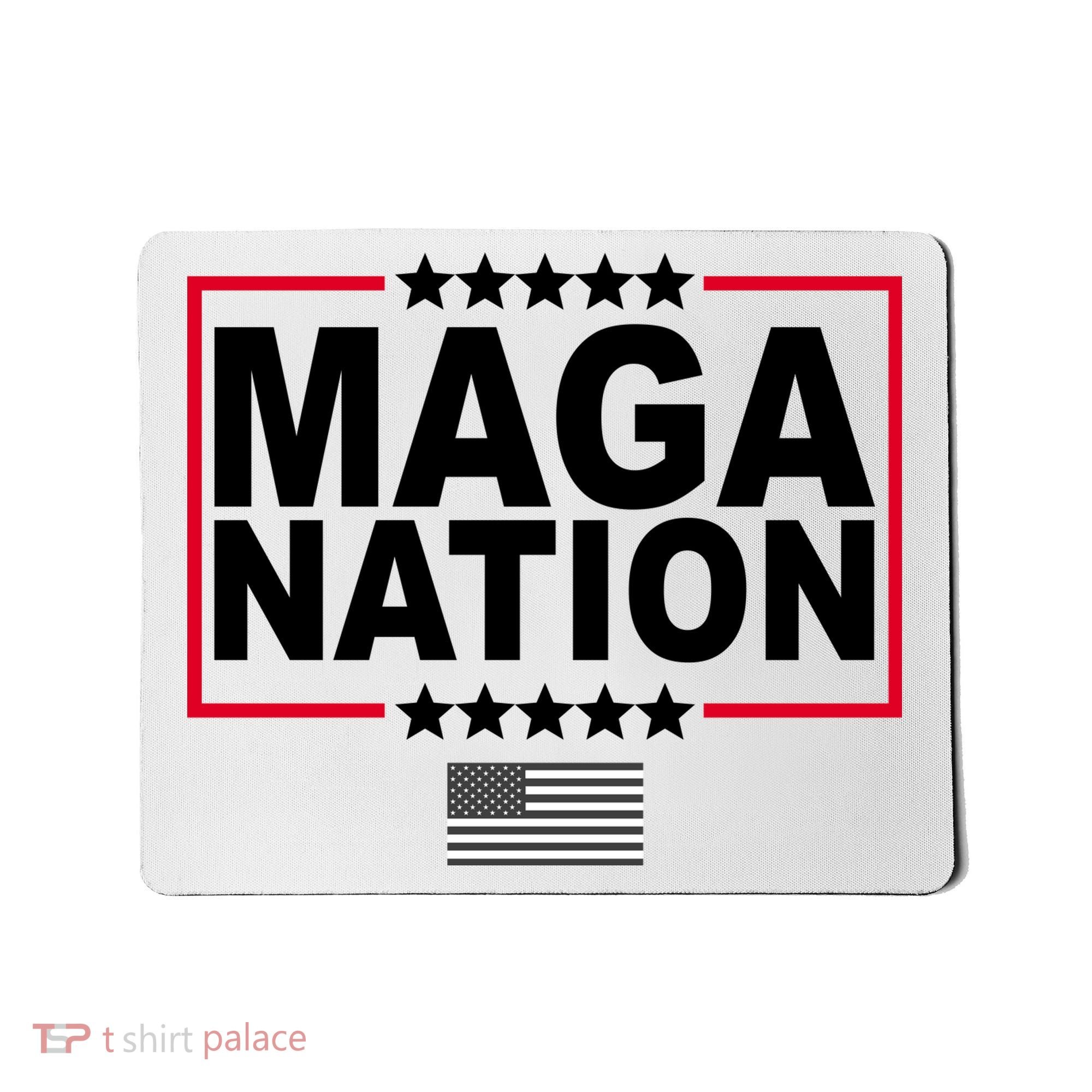 Maga Nation Usa Flag Mousepad