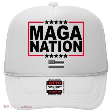 Maga Nation Usa Flag Hat