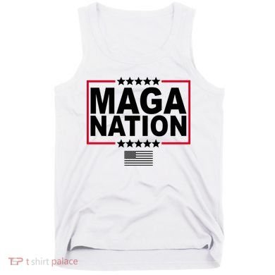 Maga Nation Usa Flag Tank Top