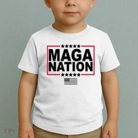 Maga Nation Usa Flag Toddler T-Shirt thumb 2