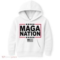 Maga Nation Usa Flag Kids Hoodie thumb 0
