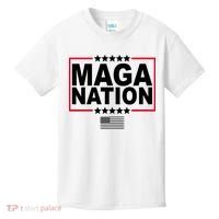 Maga Nation Usa Flag Kids T-Shirt thumb 0